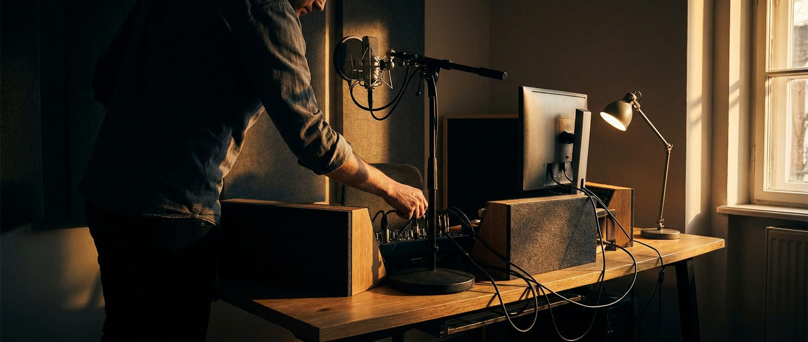Why Your First Home Studio Should Ignore Every Setup Guide You've Read
